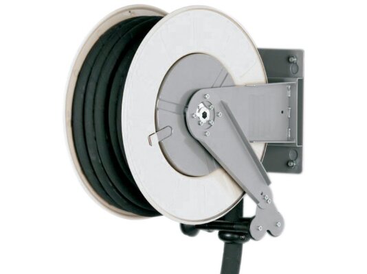 Carrete de manguera de transferencia de combustible Gespasa EGC-10 de 1 pulgada